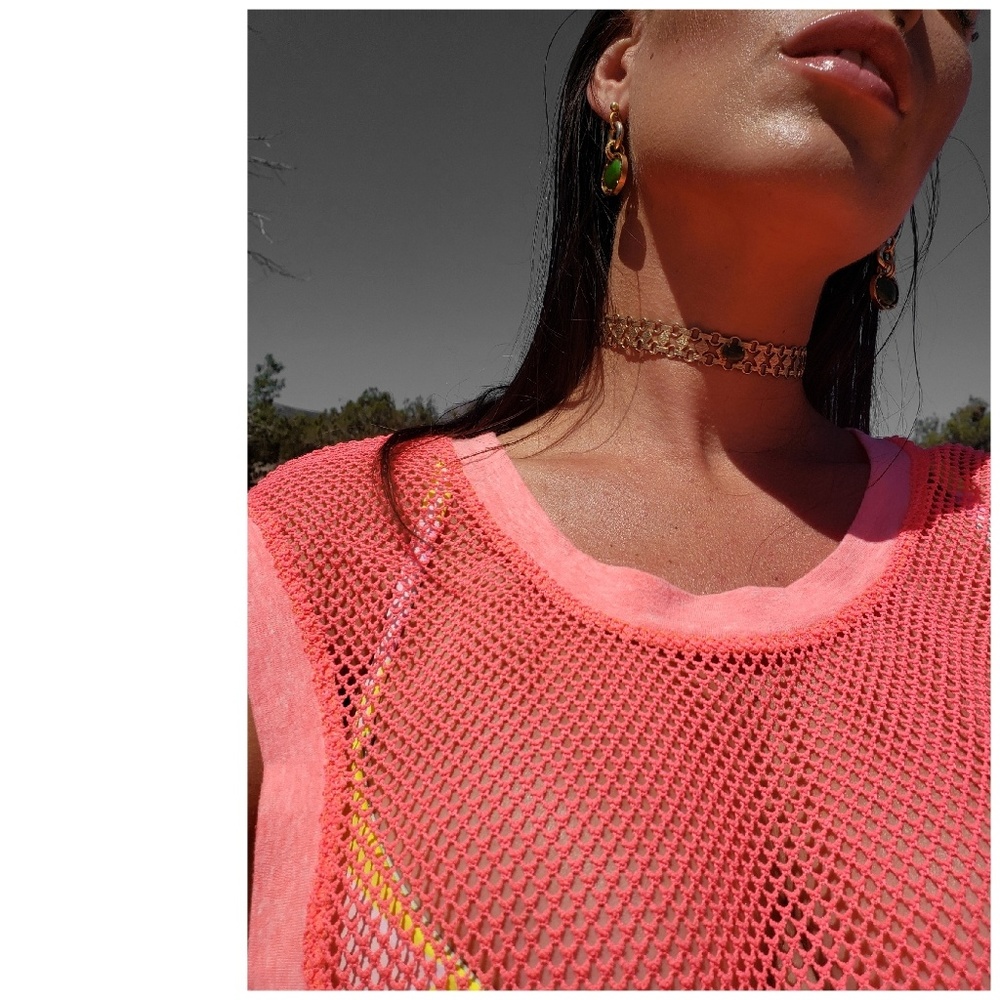 upcycled♻️jade choker KAMELEON🦎KUSTOM - Picture 7 of 8